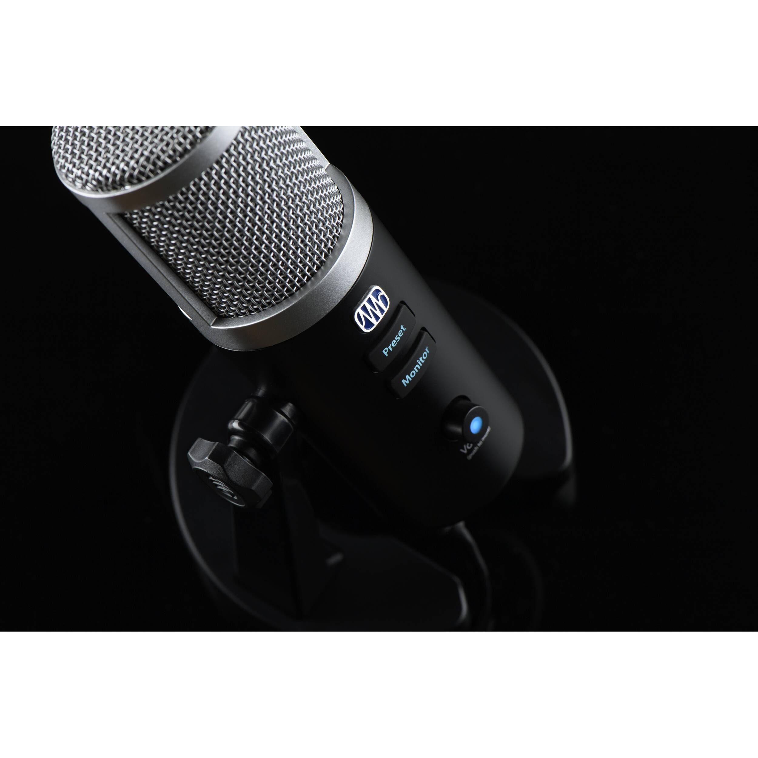 PreSonus Revelator Micrófono USB Multipatrón con Procesamiento Vocal Studio Live Micrófonos USB PreSonus