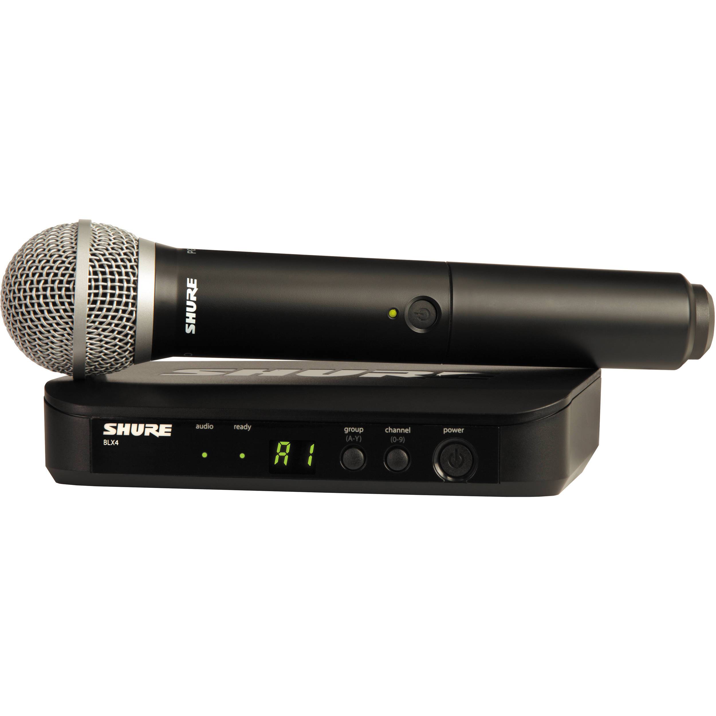 Shure BLX24/PG58 Sistema Inalambrico para Voz con Micrófono PGA58 Micrófonos Inalámbricos SHURE