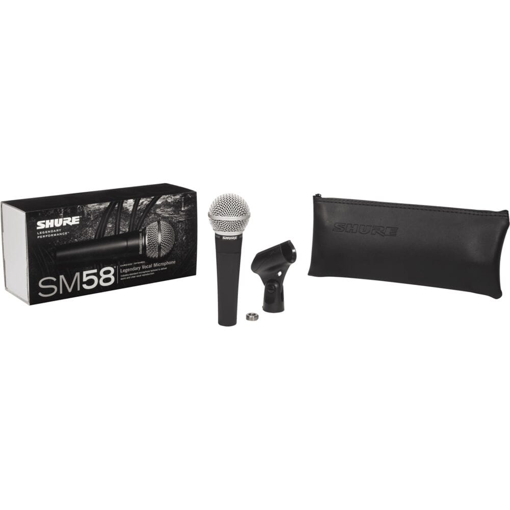 Shure SM58-LC Micrófono Dinámico Vocal Micrófonos Dinámicos Shure