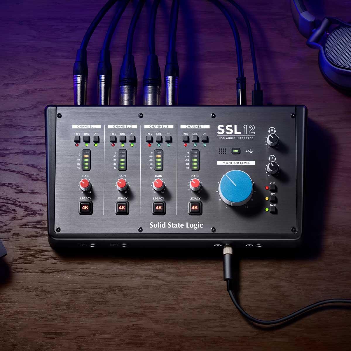 Solid State Logic SSL 12 Interfaz de Audio USB 12X8 Interfaces de Audio USB Solid State Logic