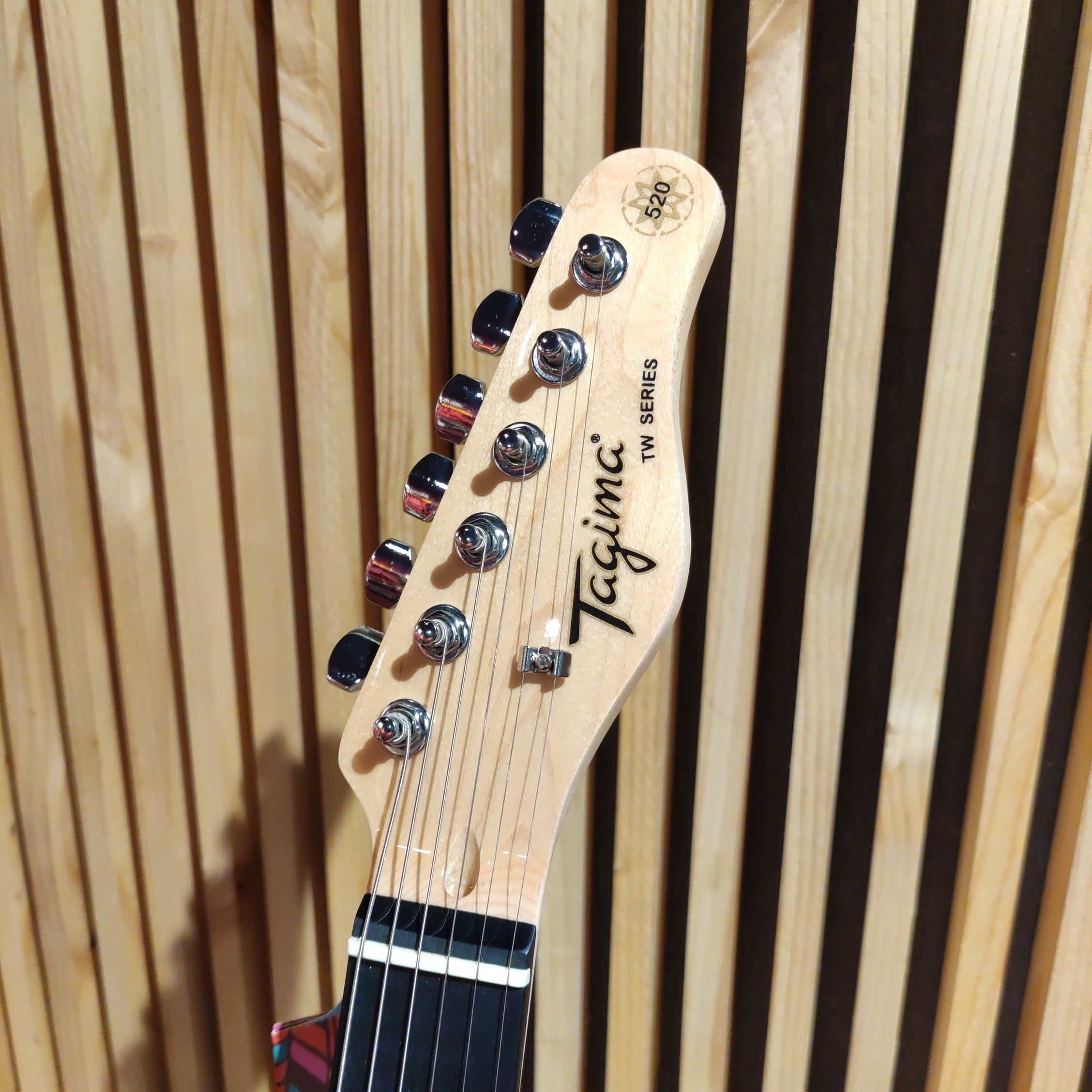 Tagima TG-520 Metallic Purple D/PW Guitarra Eléctrica Guitarras Eléctricas Tagima