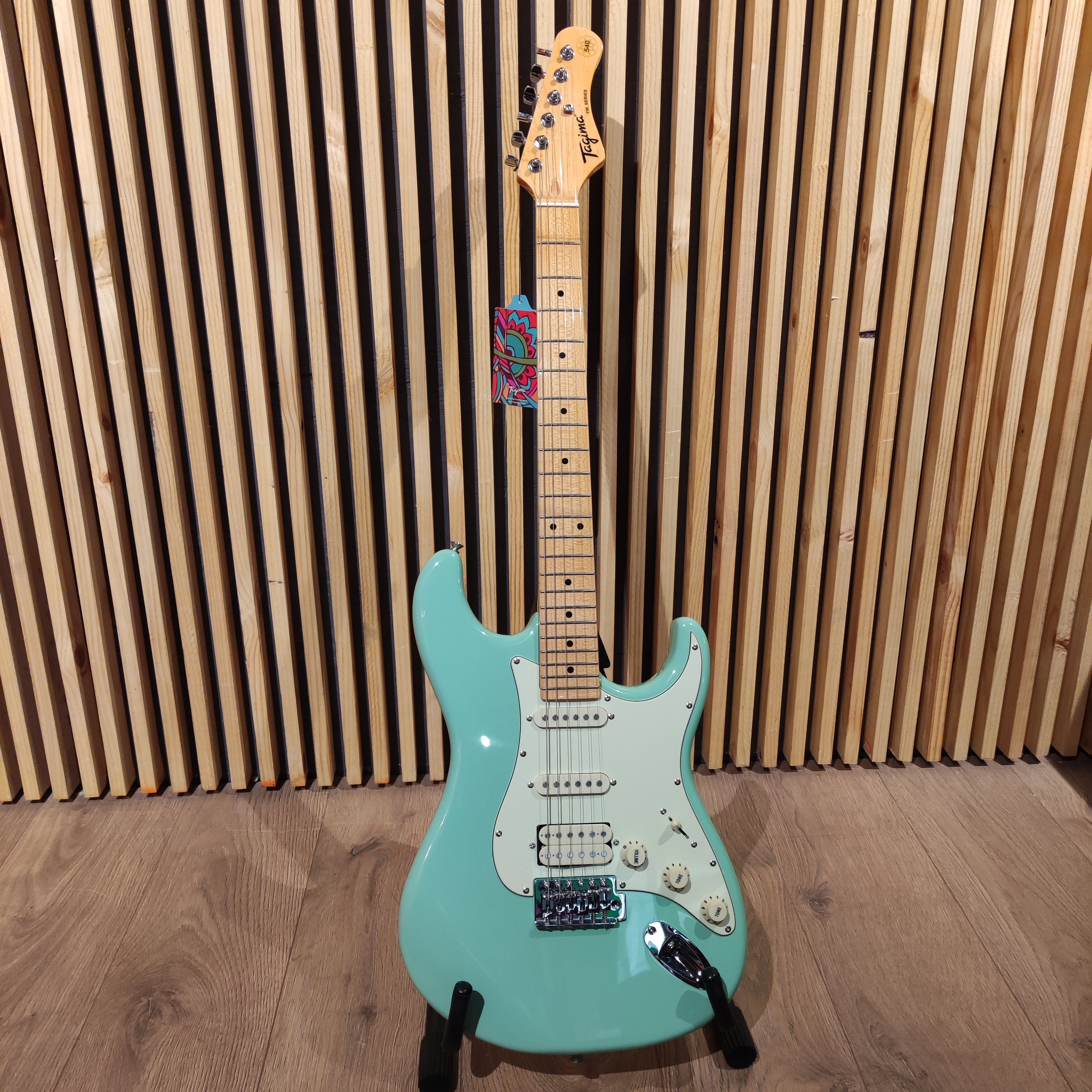 Tagima TG-540 Surf Green Guitarra Eléctrica Guitarras Eléctricas Tagima