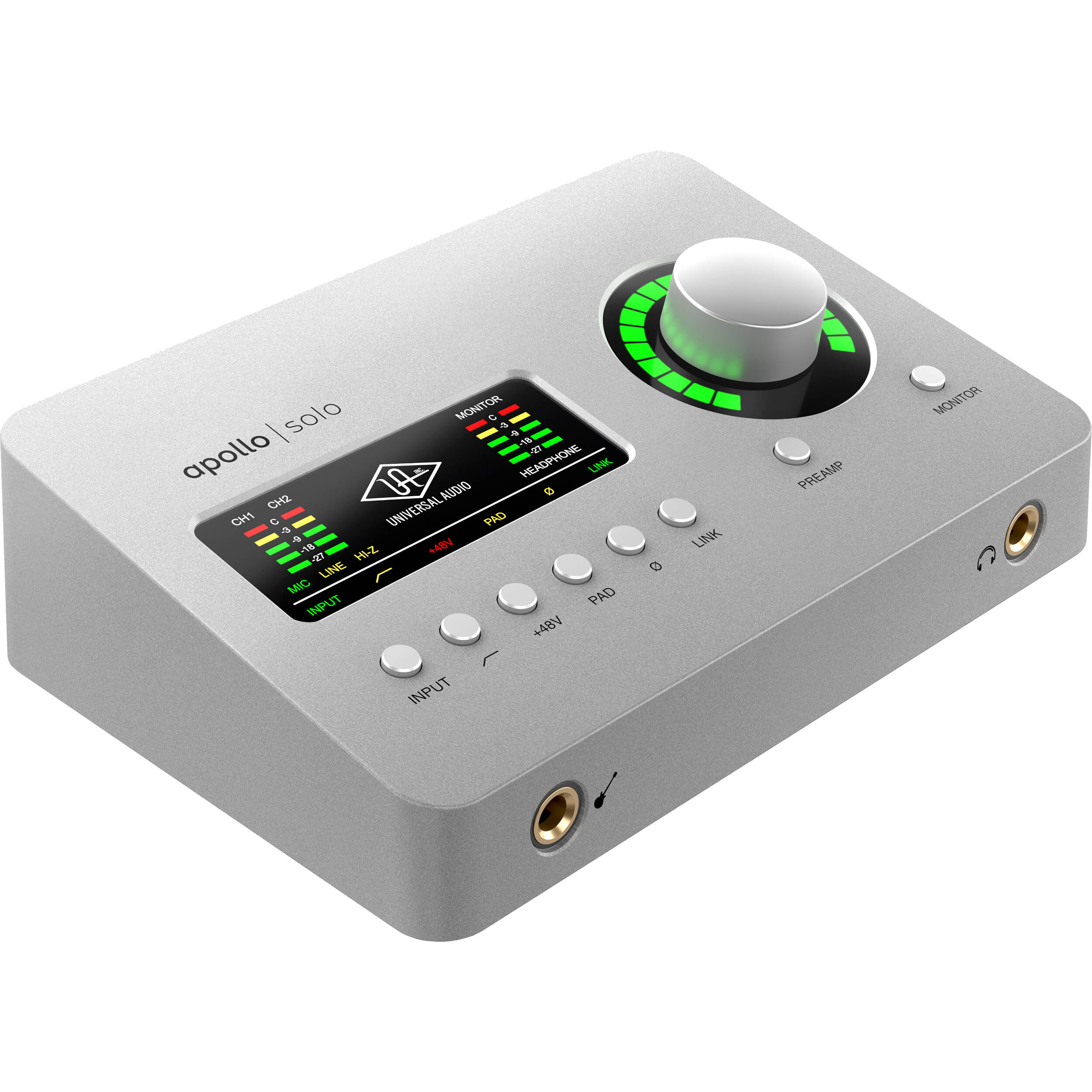 Universal Audio Apollo Solo Interfaz de Audio Thunderbolt 3 Interfaces de Audio Thunderbolt Universal Audio 