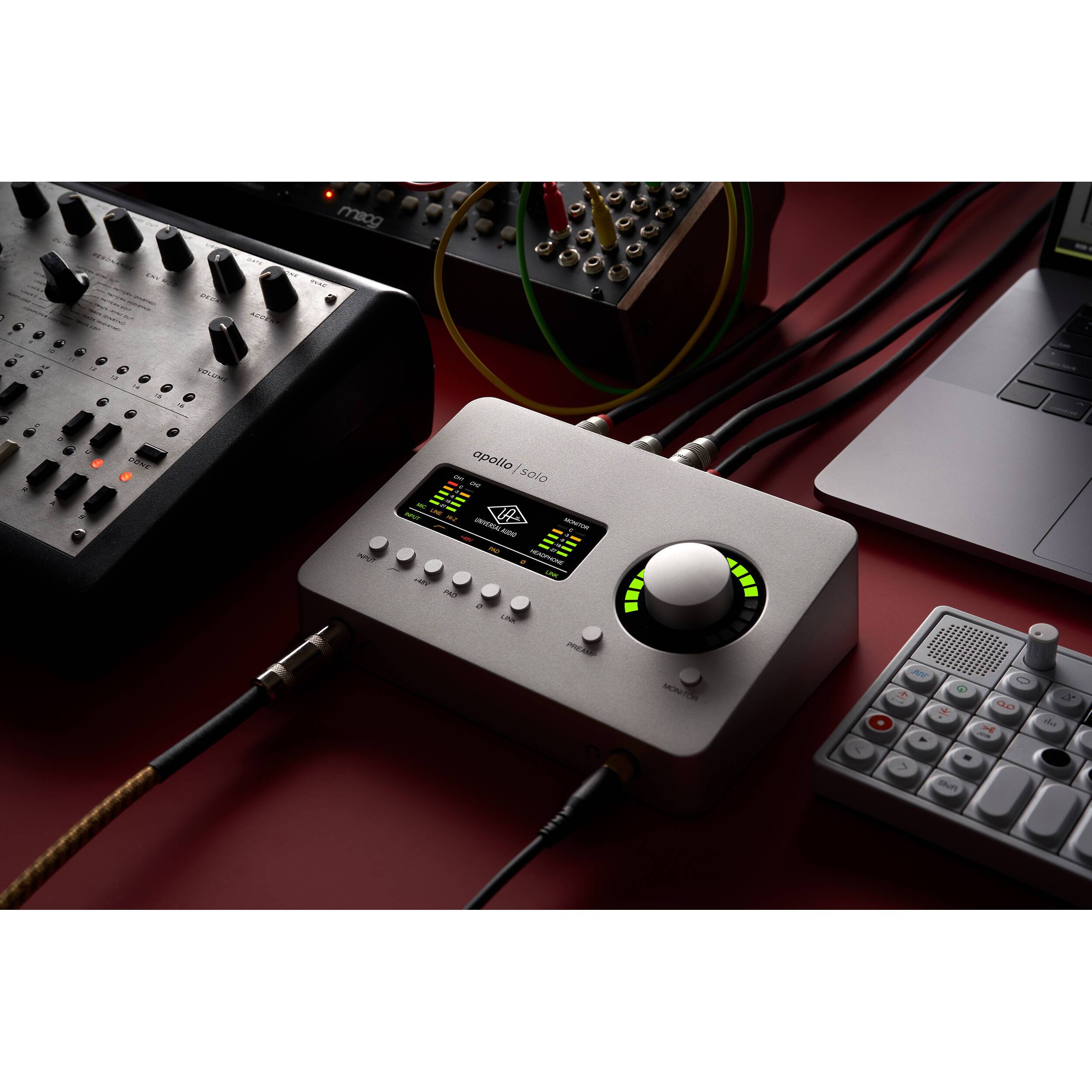 Universal Audio Apollo Solo Interfaz de Audio Thunderbolt 3 Interfaces de Audio Thunderbolt Universal Audio