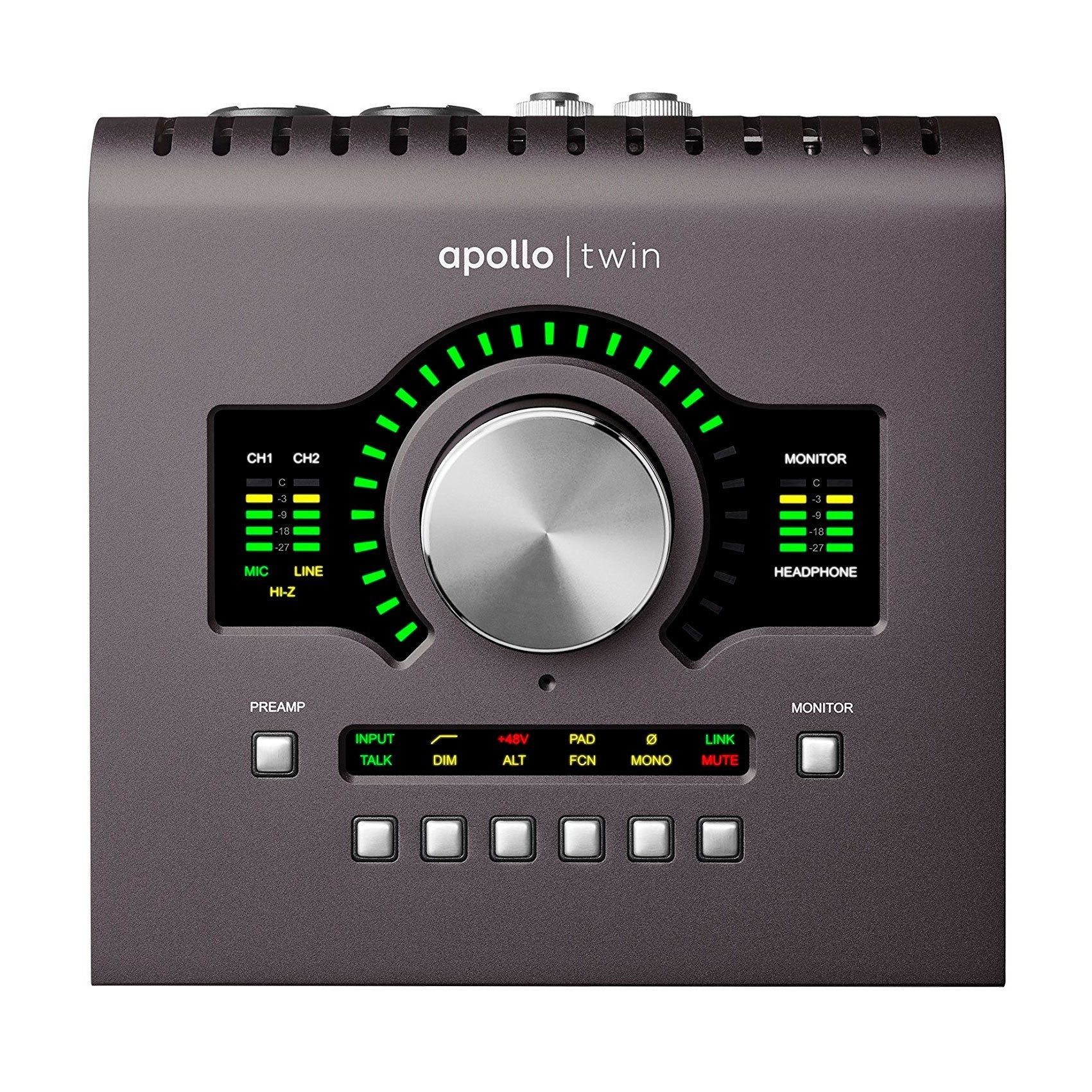 Universal Audio Apollo Twin MKII QUAD Interfaz 2x6 Thunderbolt Universal Audio