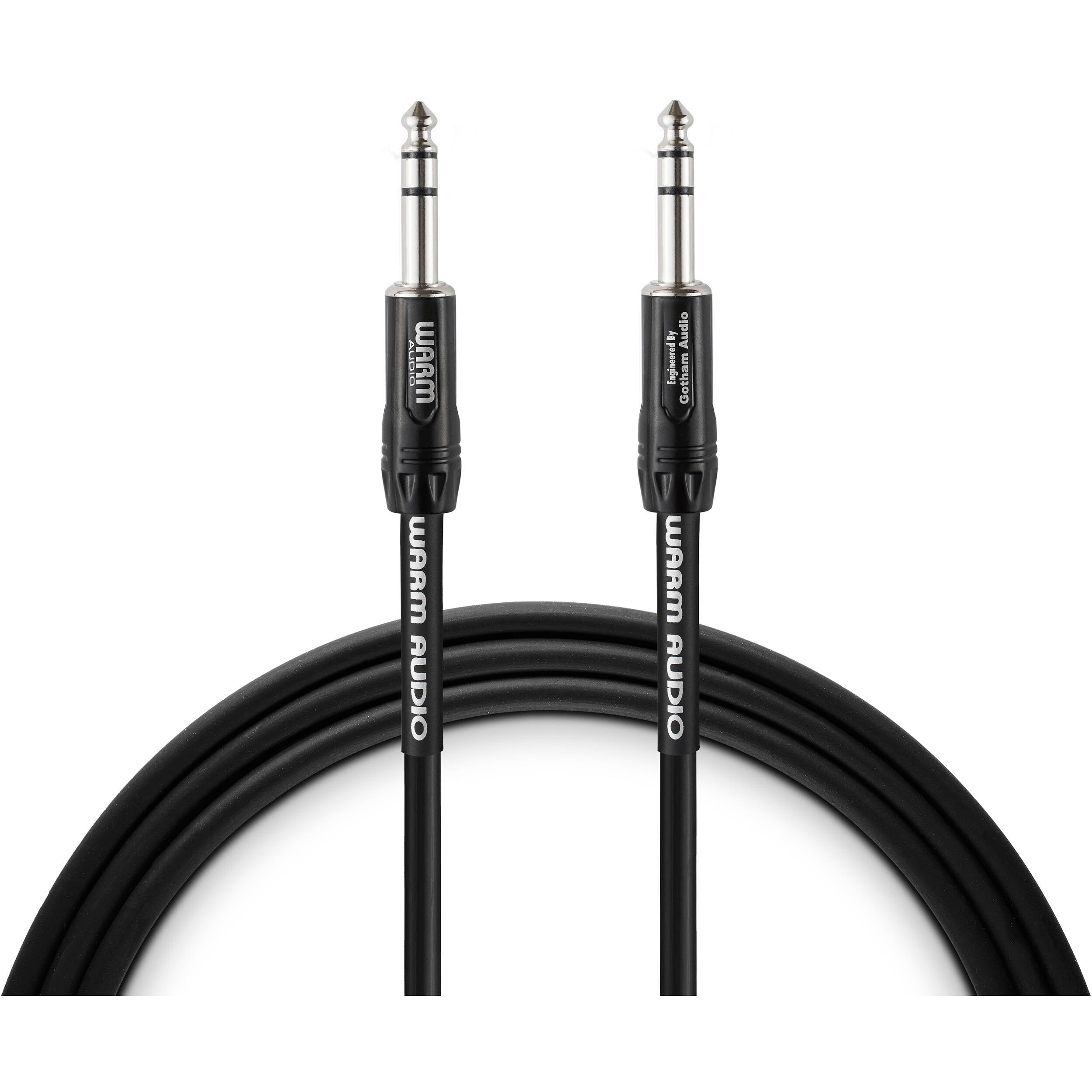Warm Audio ProTRS3 Cable Balanceado TRS-TRS de 1 Metro Cables de Monitores Warm Audio
