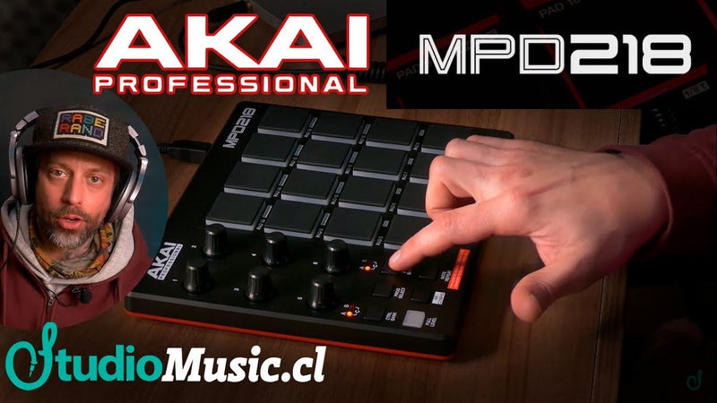 Controlador Midi Akai MPD 218 (Review y Tutorial)