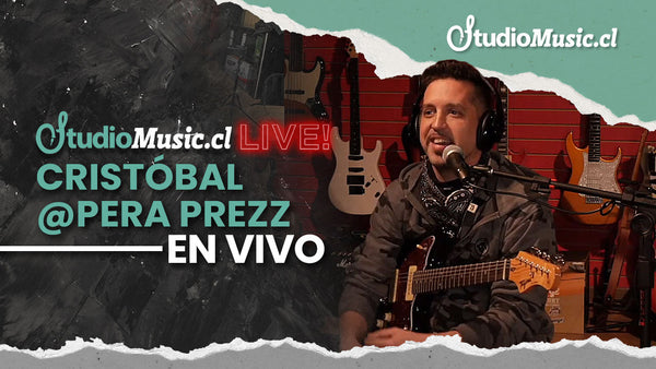 Cristóbal "Pera Prezz"  En Vivo + Entrevista 👏🏻🎤 StudioMusic.cl LIVE! Jueves 4 de Agosto