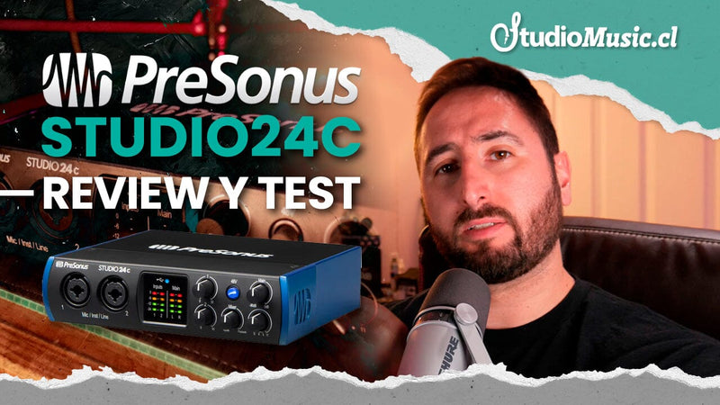 Interfaz de Audio PreSonus Studio24c (Review y Test)