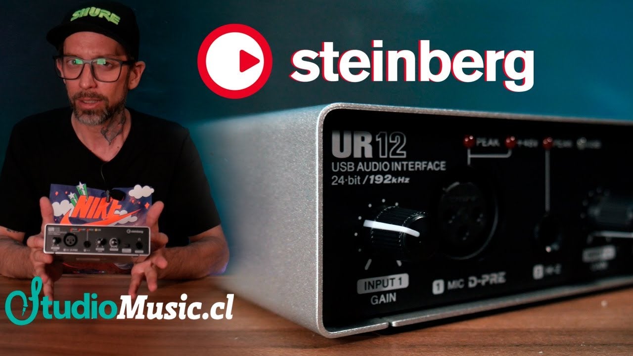 Interfaz de Audio Steinberg UR12 (Unboxing, Review y Prueba) 👀