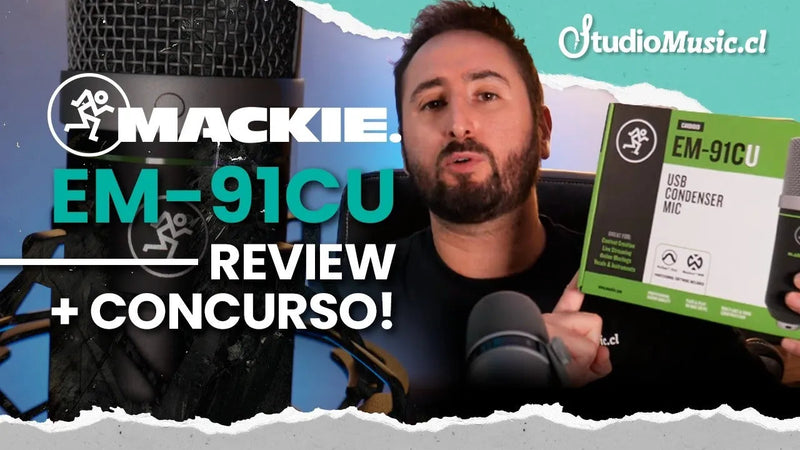 Mackie EM-91CU Micrófono Condensador USB (Review, Unboxing y Prueba)