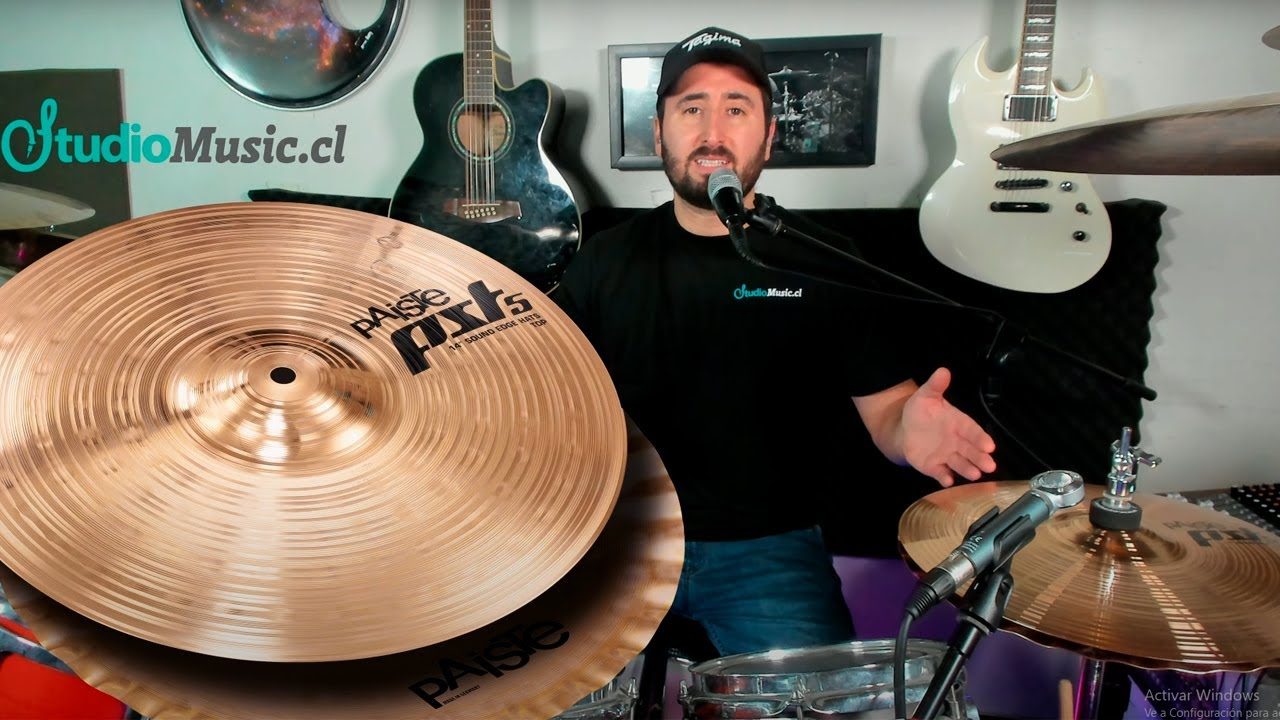 Paiste PST 5 Sound Edge Hi-Hat 14" (Review y Demo) StudioMusic.cl