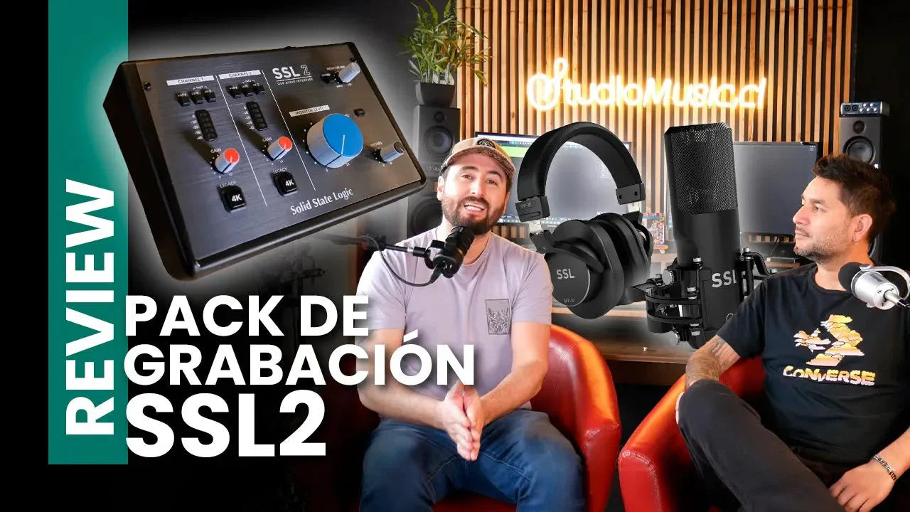 Probamos el Pack de Grabación SSL2 de Solid State Logic!🔥🎤 StudioMusic