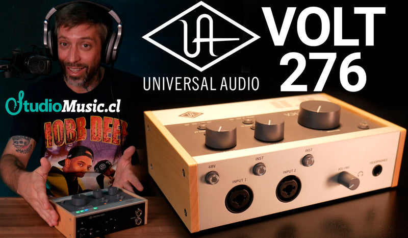 Universal Audio Volt 276 Interfaz de Audio con Compresor UA76 😯