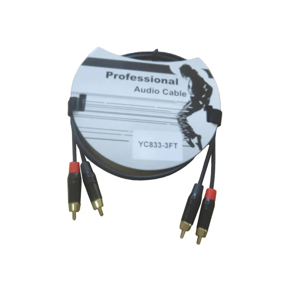 Accuracy Pro YC8333FT Cable RCA a RCA de 1 metro Cables Accuracy Pro Audio 