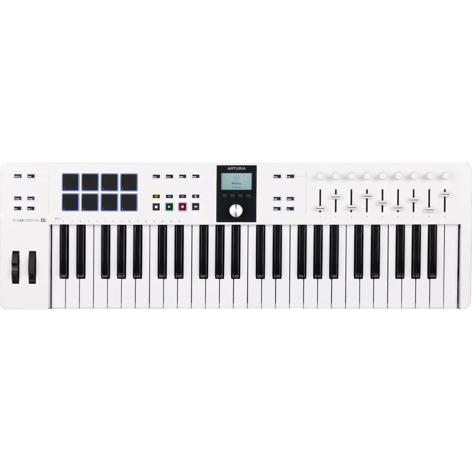 Arturia Keylab Essential 49 mk3 White - Controlador MIDI StudioMusic.cl 
