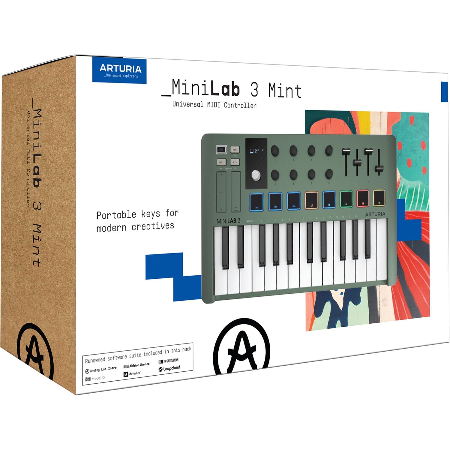 ARTURIA minilab3 ミント 専用ケース付き ARTURIA minilab3 ミント 専用ケース付き ARTURIA minilab3