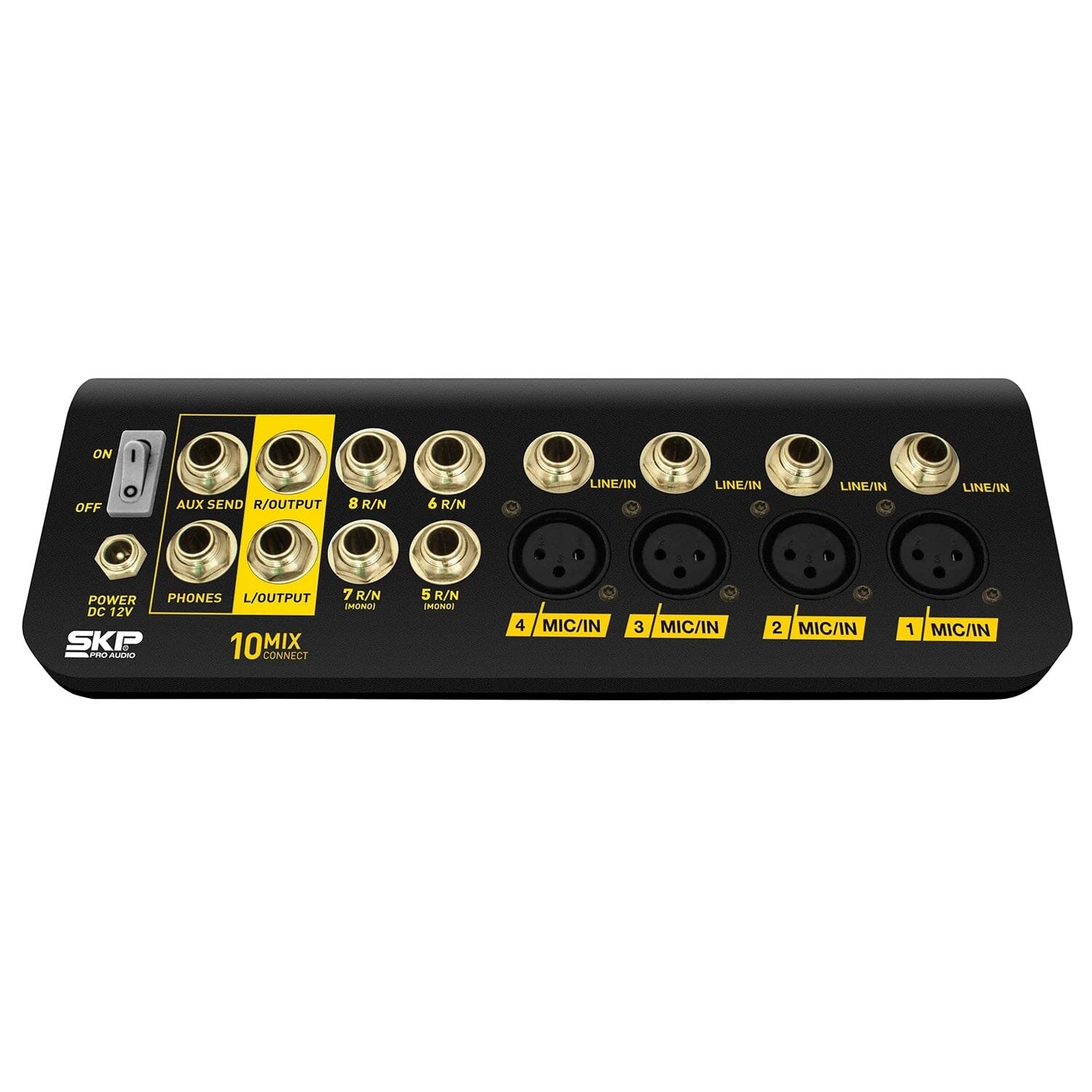 CONSOLA ANALOGA CON INTERFAZ USB SKP MIXCONNECT 10 Mixers/Consolas SKP Pro Audio 