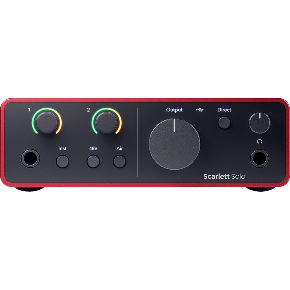 Focusrite Scarlett Solo Studio (4ta Generación) Pack de Grabación Packs de Grabación Focusrite 