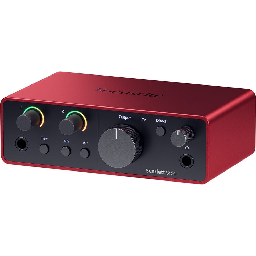 Focusrite Scarlett Solo Studio (4ta Generación) Pack de Grabación Packs de Grabación Focusrite 