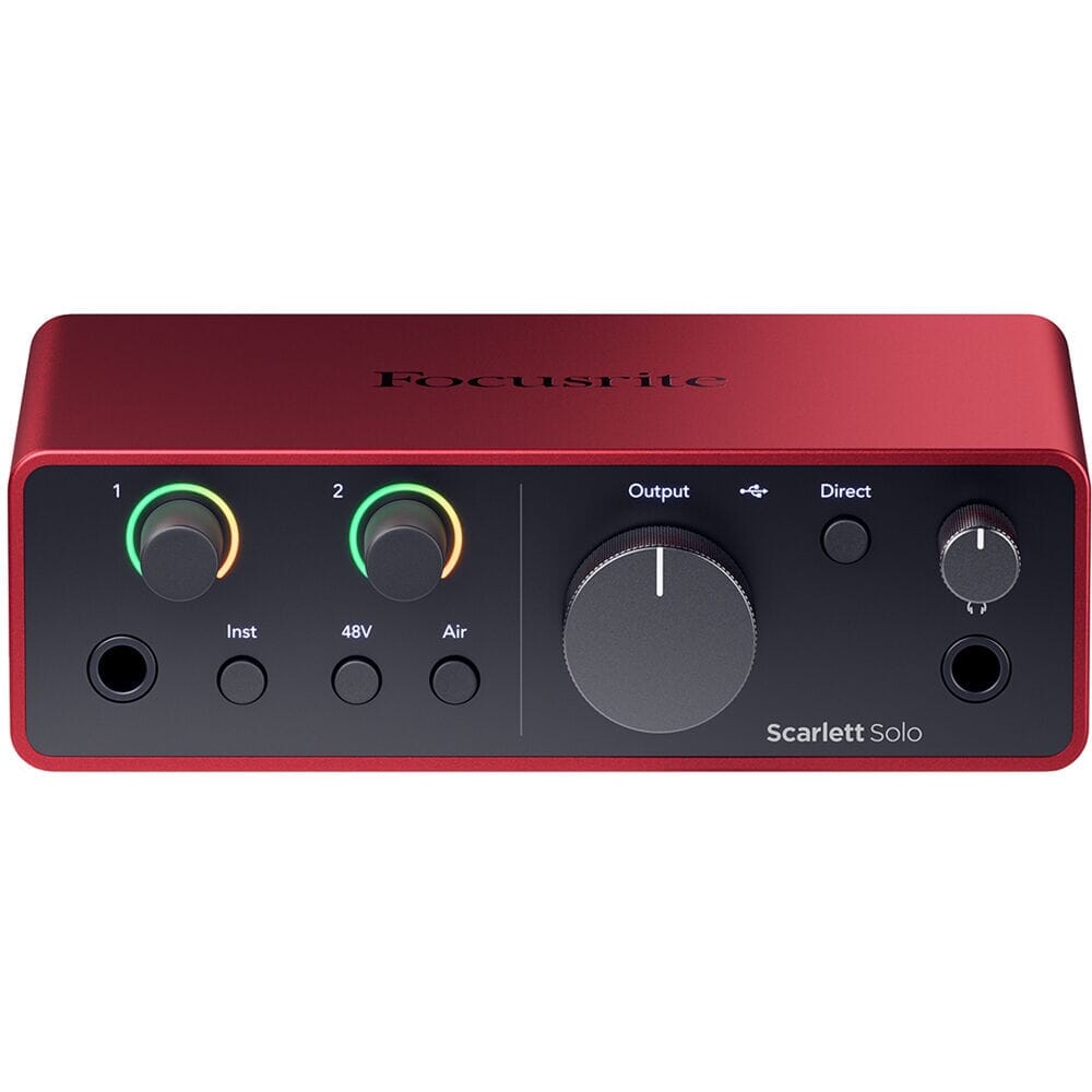 Focusrite Scarlett Solo Studio (4ta Generación) Pack de Grabación Packs de Grabación Focusrite 