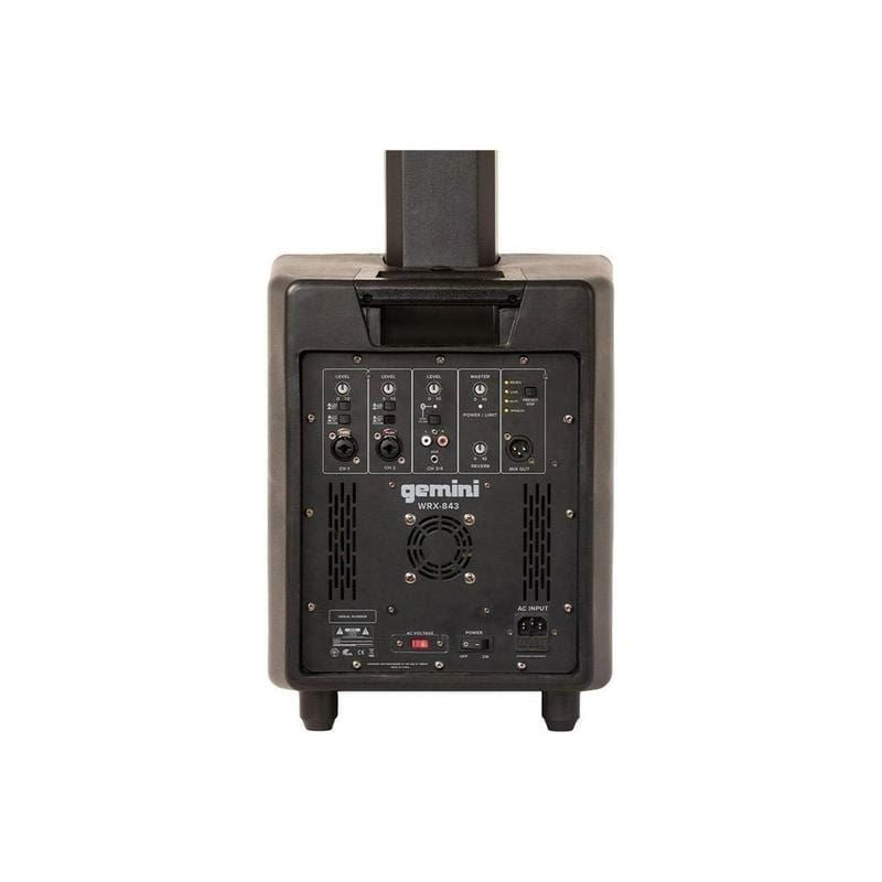 Gemini WRX843 Sistema Audio de Columna 8" Sistemas PA Portables Gemini 