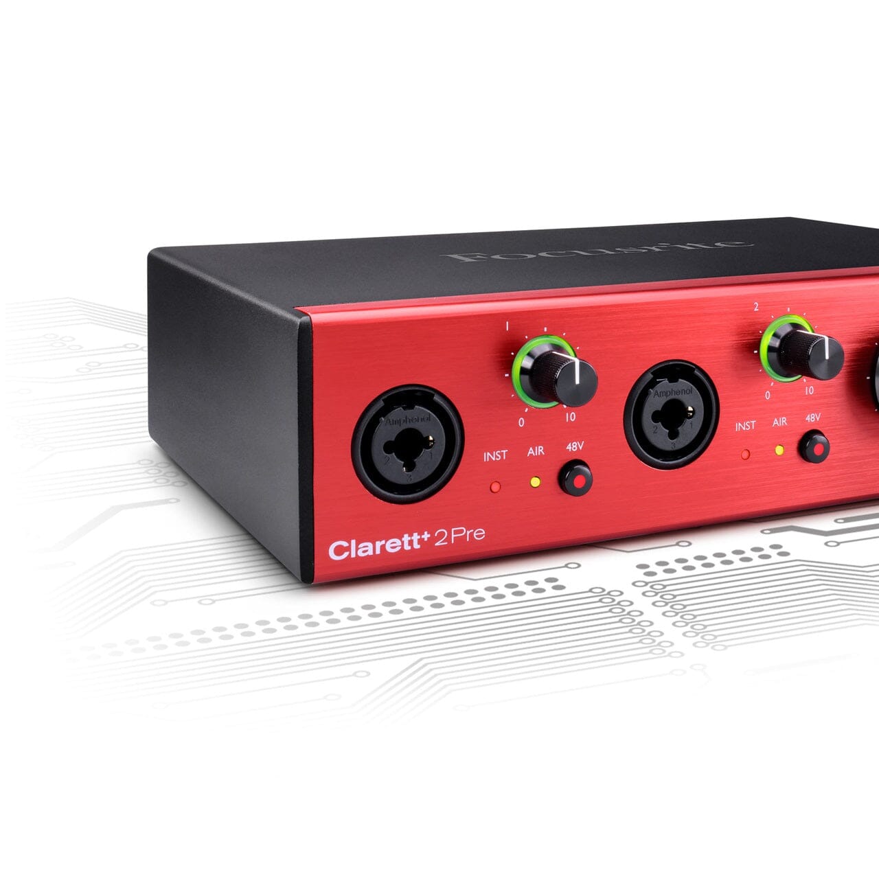 Interfaz de Audio Focusrite Clarett+ 2Pre Interfaces de Audio USB Focusrite 