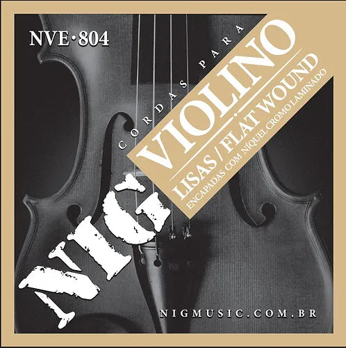 NIG NVE-804 Cuerdas de Violín Cuerdas de Guitarra NIG 
