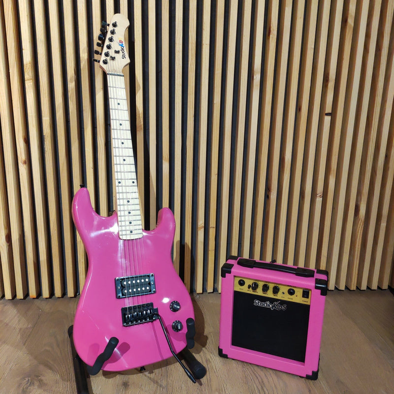 Pack de Guitarra Eléctrica Niño + Amplificador StudioKIDS VBV36 Pink (8 a 12 Años) Guitarras Eléctricas StudioKIDS 