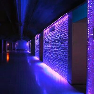 Pandalight EF472 Luz Negra UV Bar 72x3w DMX Iluminación Pandalight 