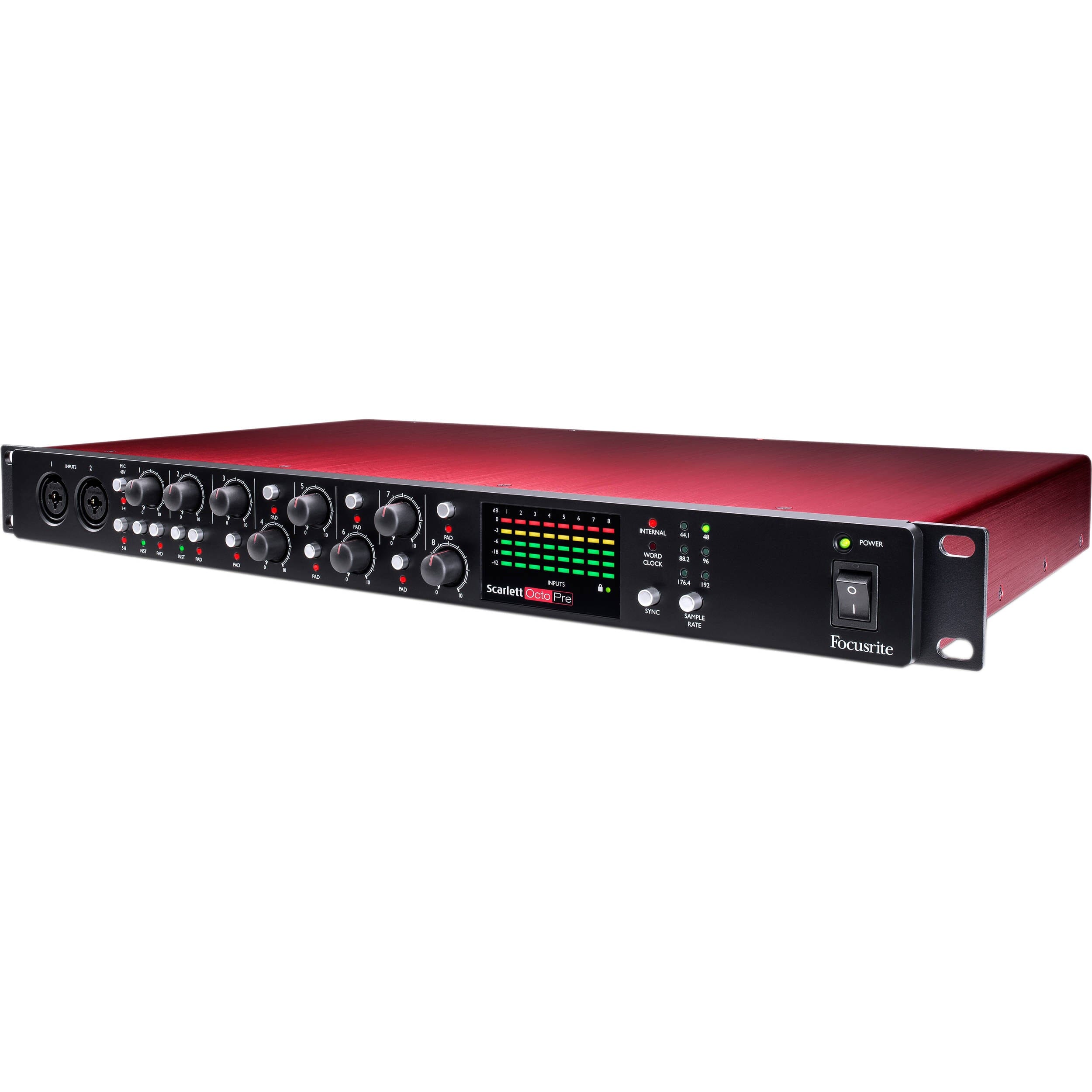 Preamplificador Focusrite Scarlett OctoPre Preamplificadores Focusrite 