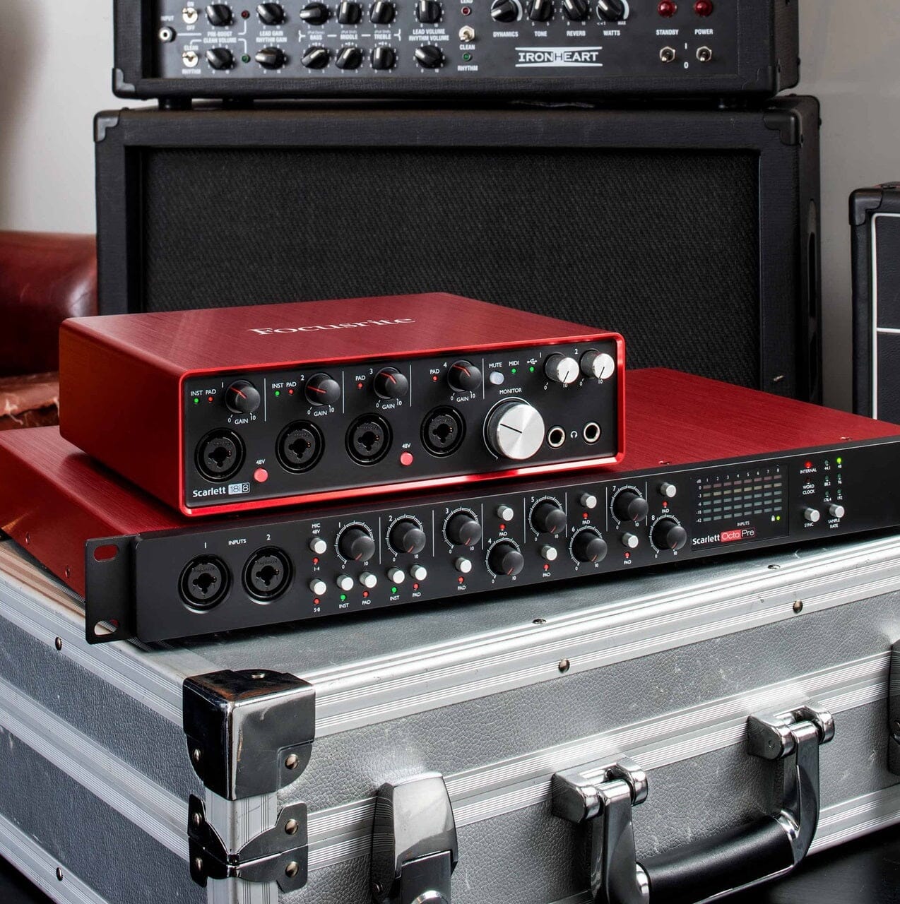 Preamplificador Focusrite Scarlett OctoPre Preamplificadores Focusrite 