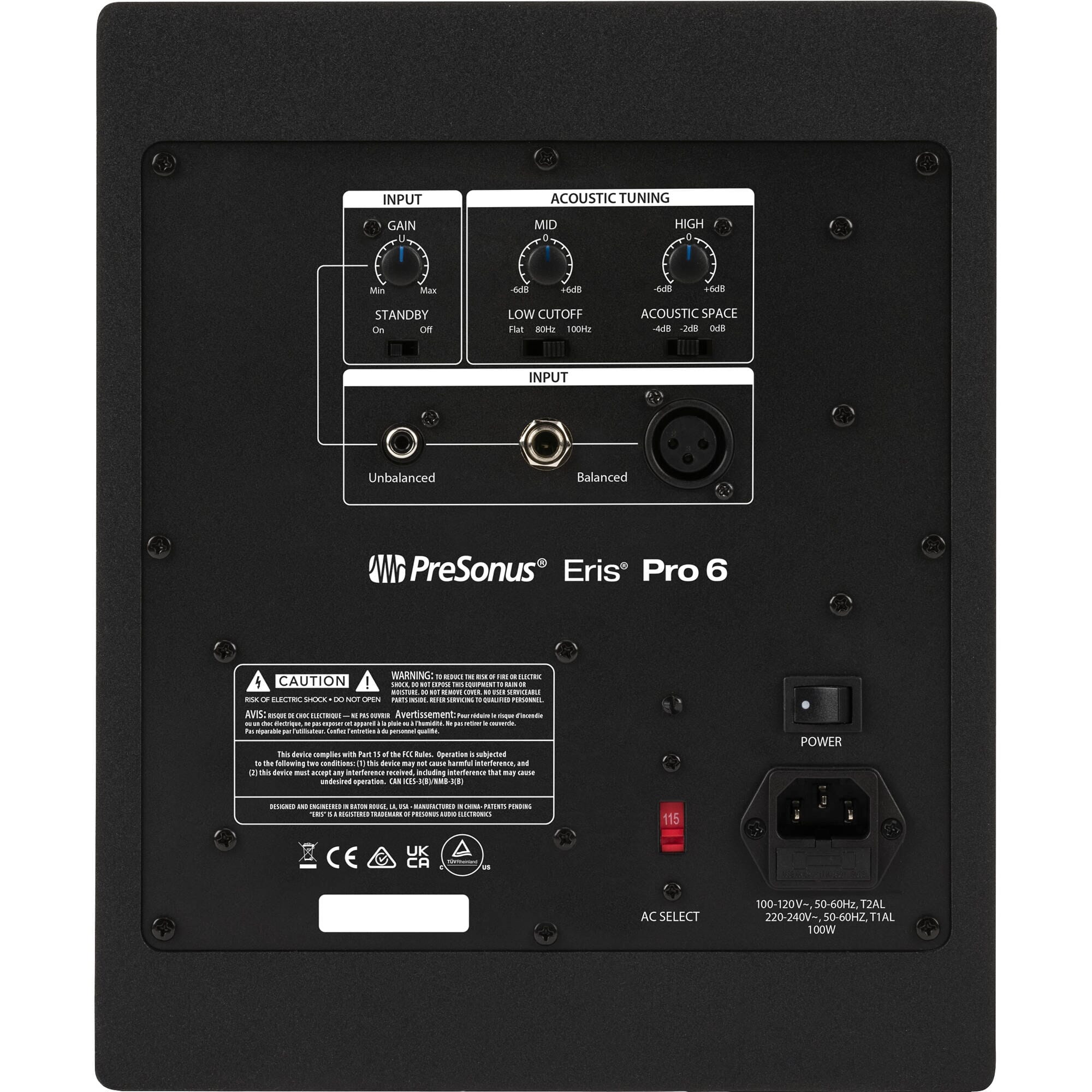 Presonus ERISPRO6 Monitor Activo 6.5" Monitores de Estudio PreSonus 