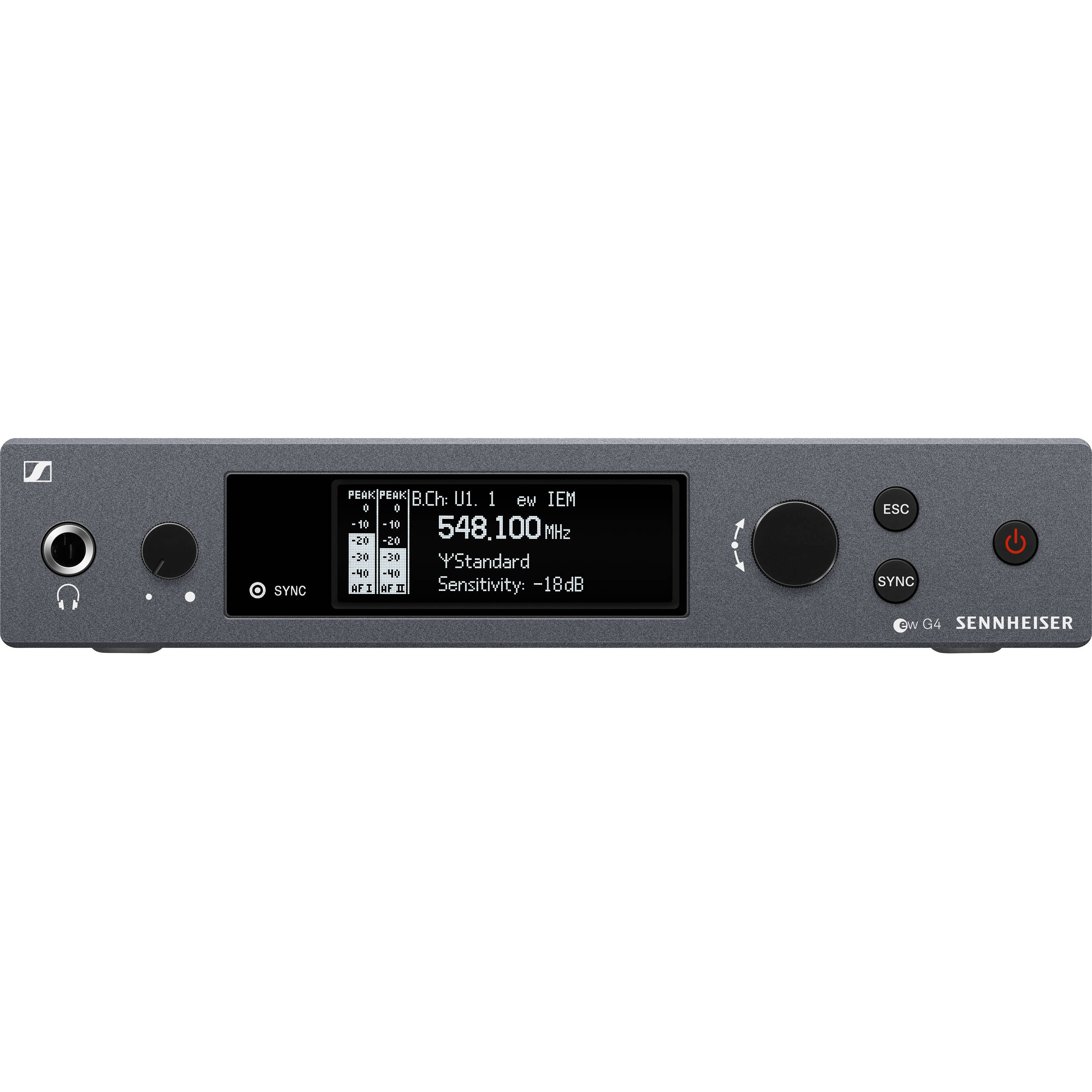 Sennheiser ew IEM G4-Twin Sistema Inalambrico Monitoreo In-ear Banda B (626-668 MHz)
