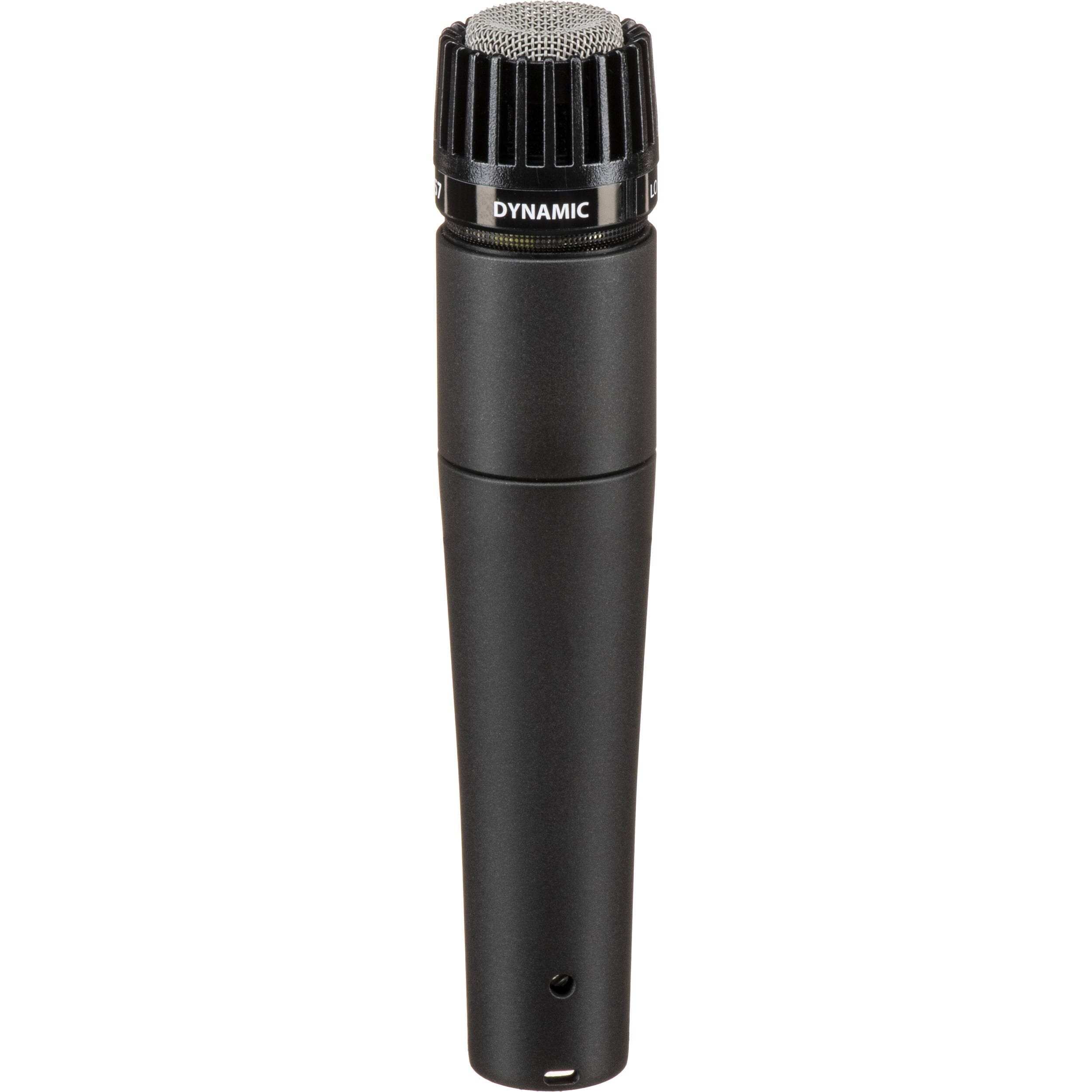 Shure SM57 LC Micrófono Dinámico para Voz e Instrumento (Original, Hecho en Mexico) (Open Box) Micrófonos Dinámicos Shure 