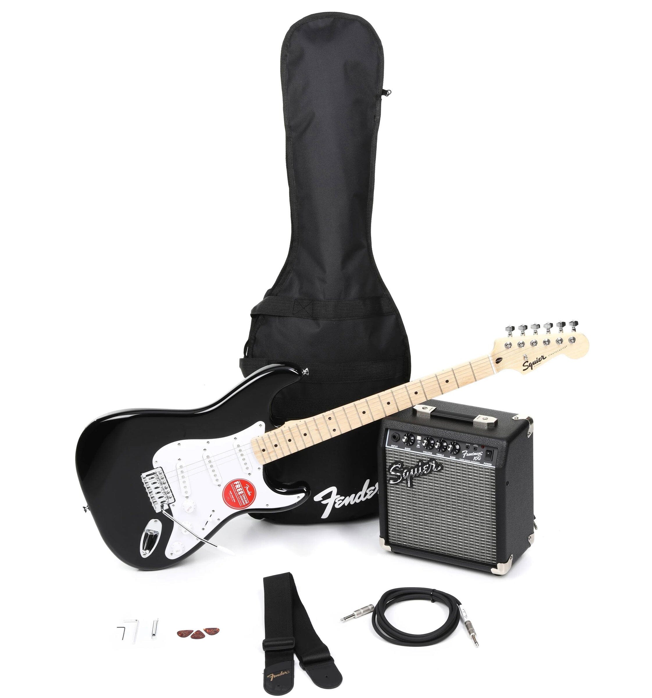 Squier Sonic Stratocaster Pack Guitarra Eléctrica + Amplificador Frontman 10G Guitarras Eléctricas Squier 