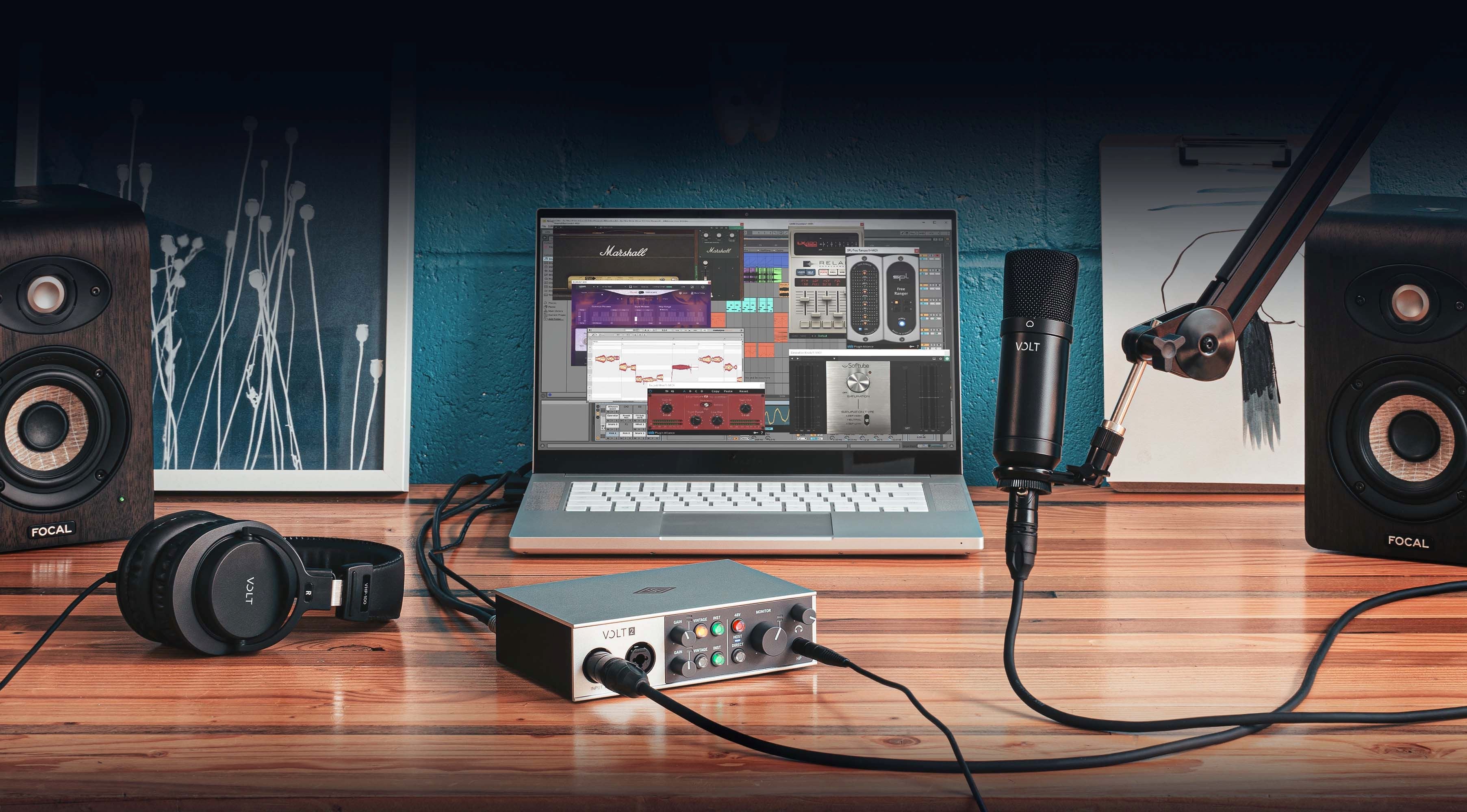 Universal Audio Volt 2 Pack Home Studio Interfaces de Audio USB Universal Audio 