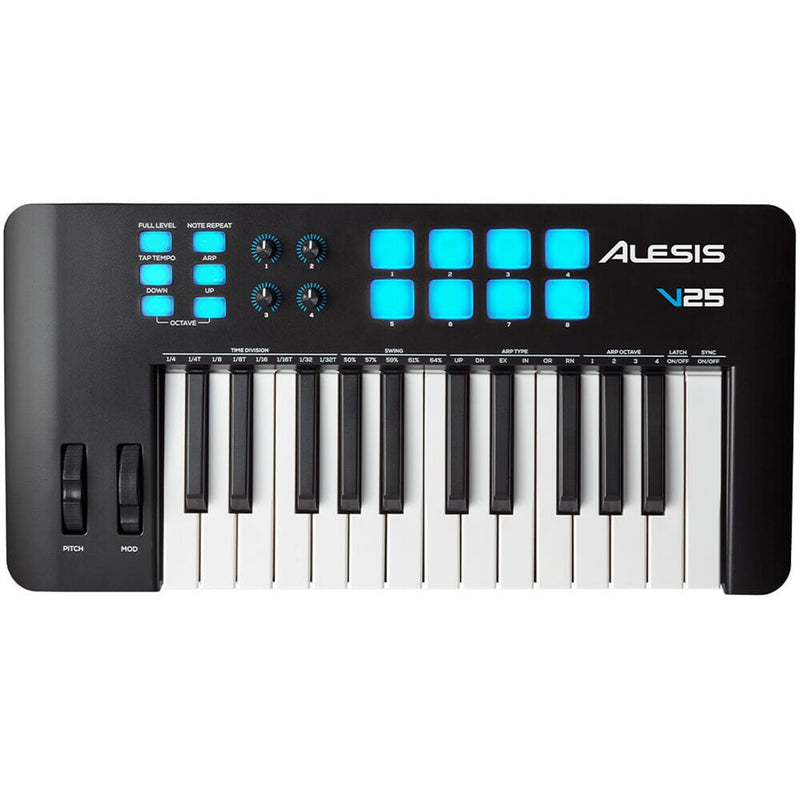 Alesis V25 MkII Controlador USB/MIDI USB de 25 Teclas Controladores USB/MIDI Alesis 