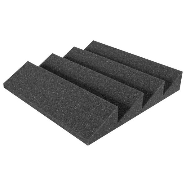 Apextone FL006-4-10 BK Panel de Absorción 4 ángulos 30x30cm (Pack 10 Unidades) Espuma Acústica Apextone 