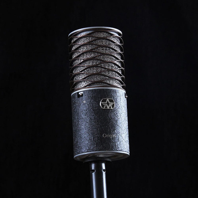 Aston Microphones Origin Black Bundle (Incluye Antipop y Suspensión Elástica) Micrófonos de Condensador Aston Microphones 