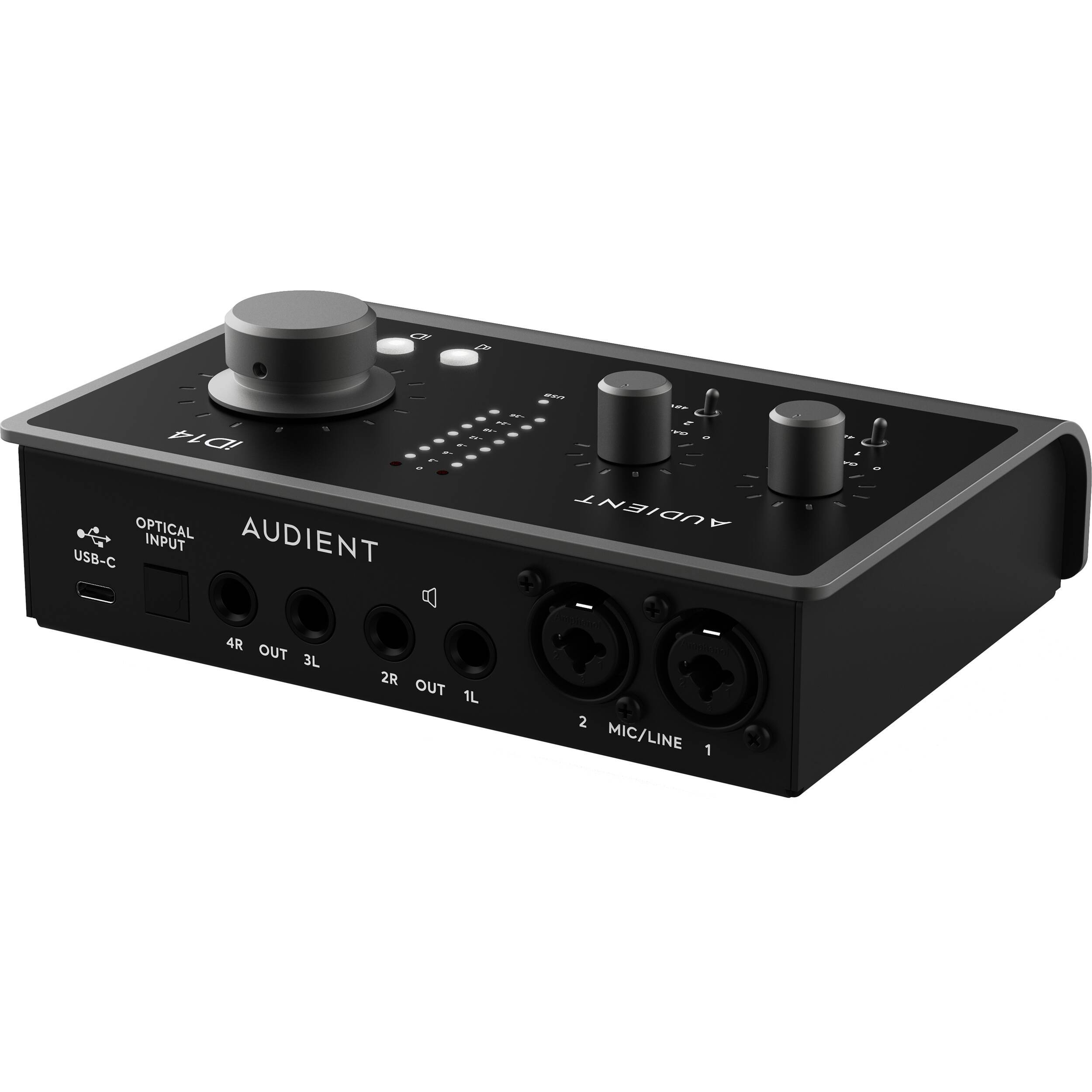 Audient ID14 MKII Interfaz de Audio USB Tipo-C Interfaces de Audio USB Audient 