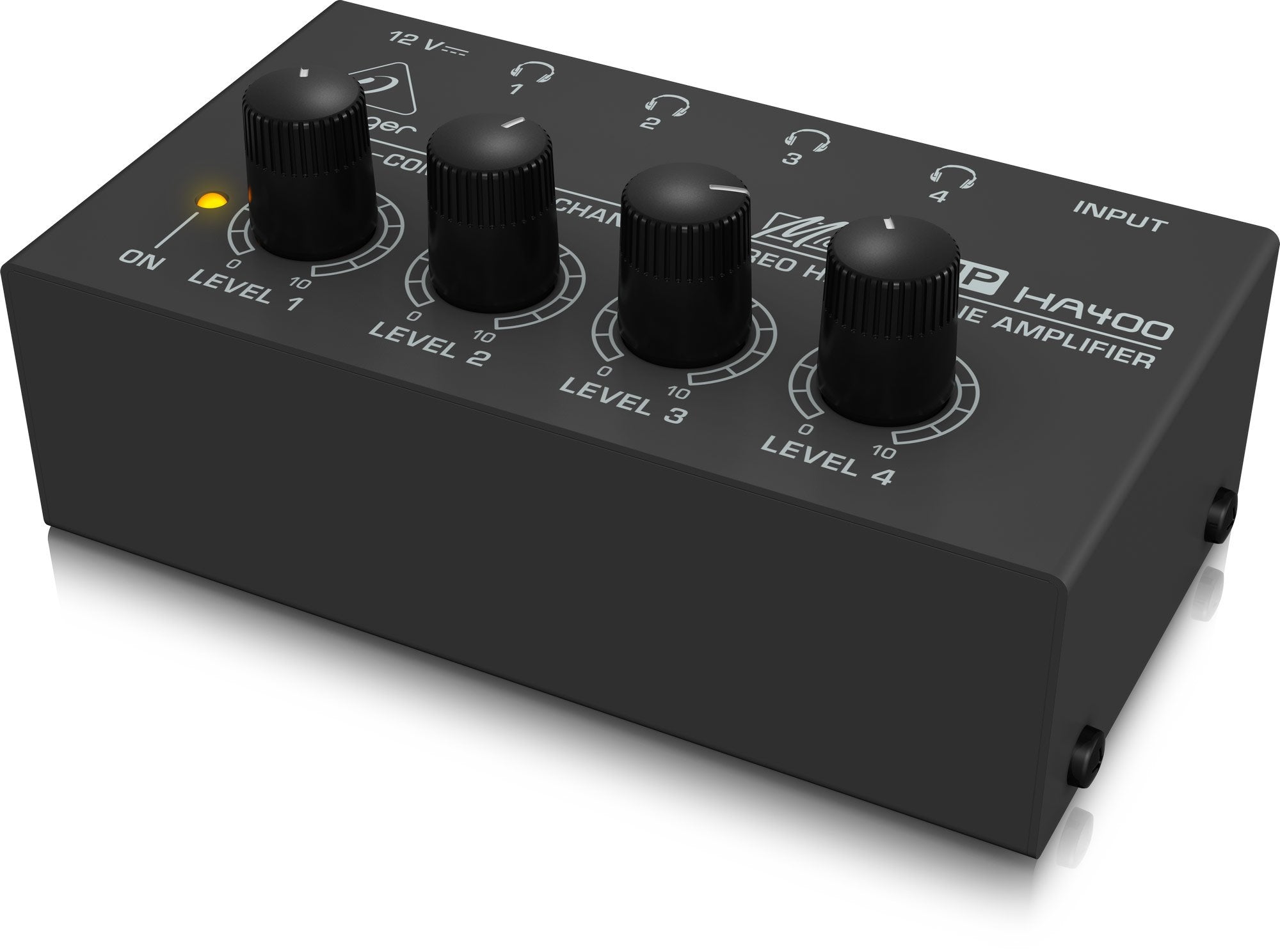 Behringer HA400 Amplificador de Audífonos de 4 Canales Audífonos Behringer 