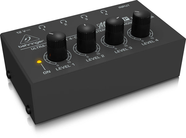 Behringer HA400 Amplificador de Audífonos de 4 Canales Audífonos Behringer 