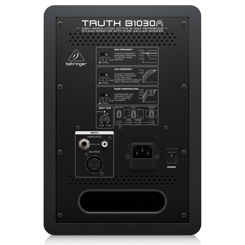 Behringer TRUTH B1030A Monitor de Estudio de 5" de Alta Resolución Monitores de Estudio Behringer 