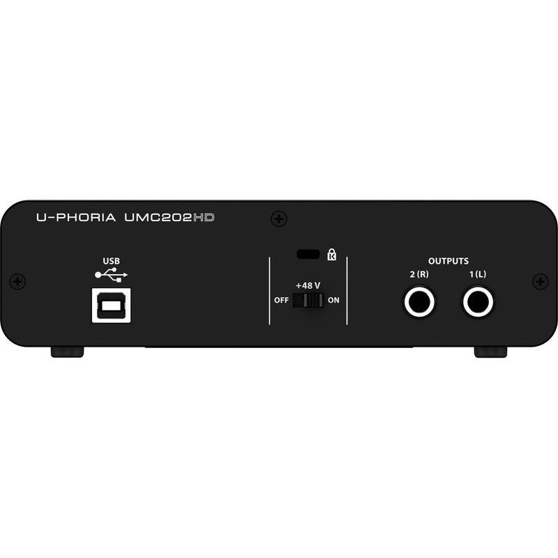 Behringer U-PHORIA UMC202HD Interfaz de Audio USB 2x2 Interfaces de Audio USB Behringer 