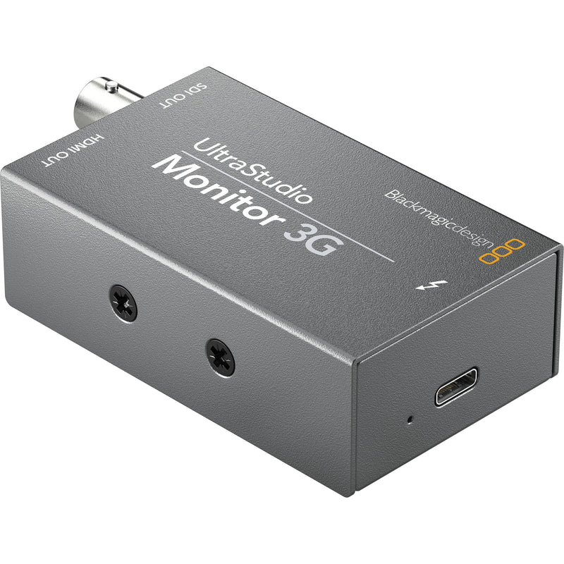 Blackmagic Design UltraStudio Monitor 3G Dispositivo de Monitoreo Thunderbolt 3 USB-C Conversores de Video Blackmagic Design 