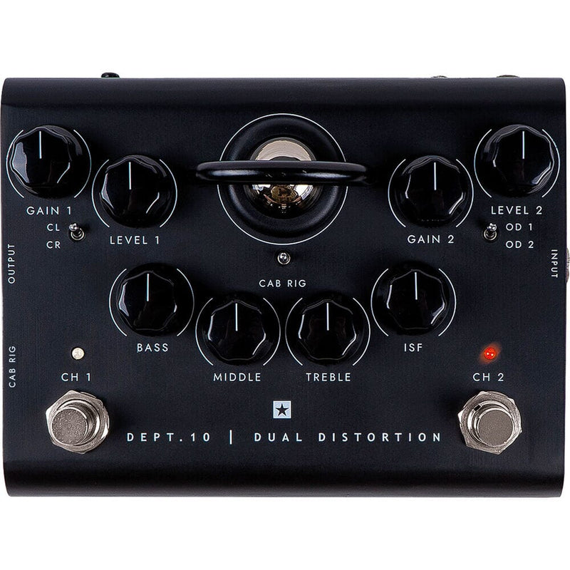 Blackstar Dept. 10 Dual Distortion Pedal de Distorción Efectos y Pedales Blackstar 