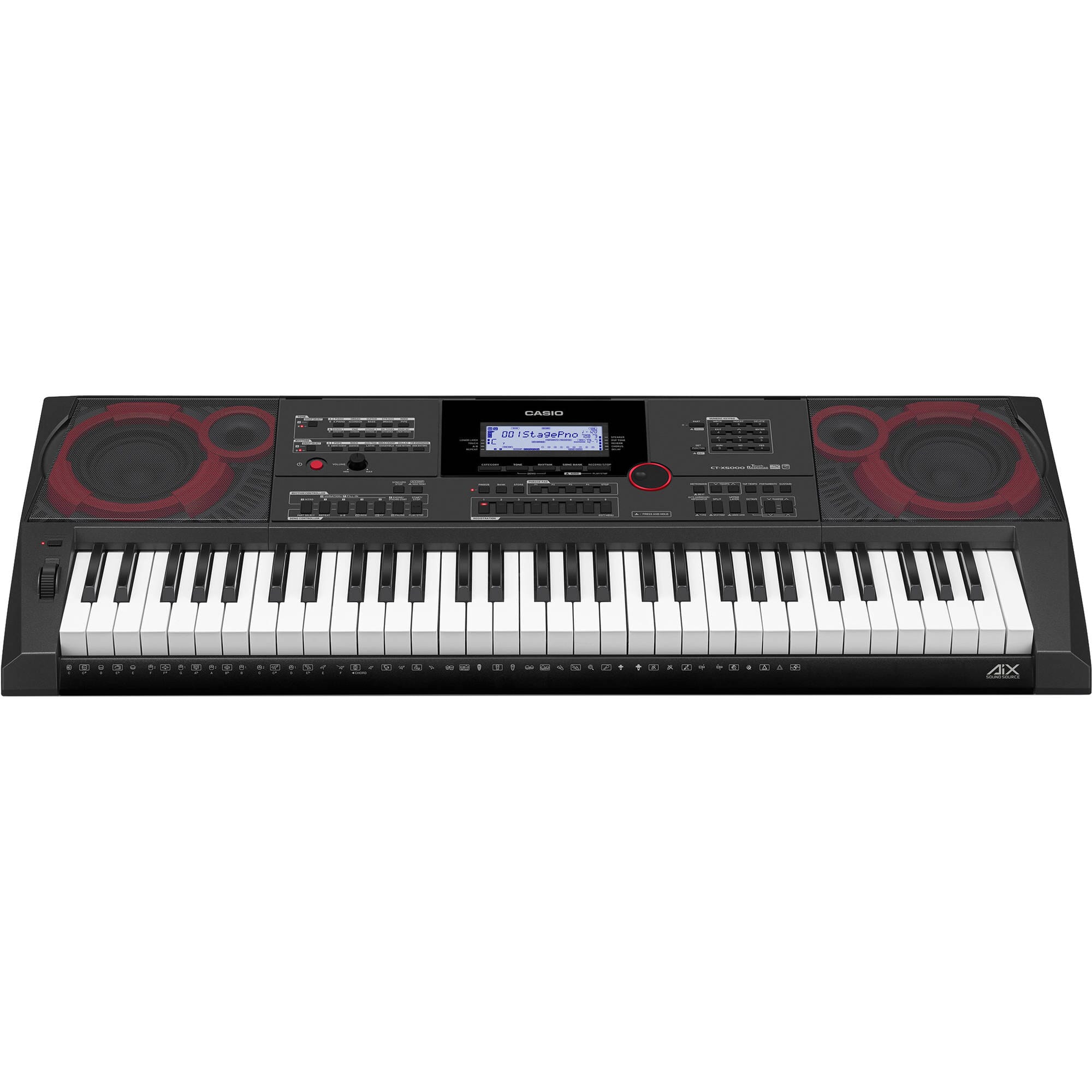 Casio CT-X5000 Teclado Portable con 61 Teclas Sensibles (Incluye Transformador) Teclados Casio 