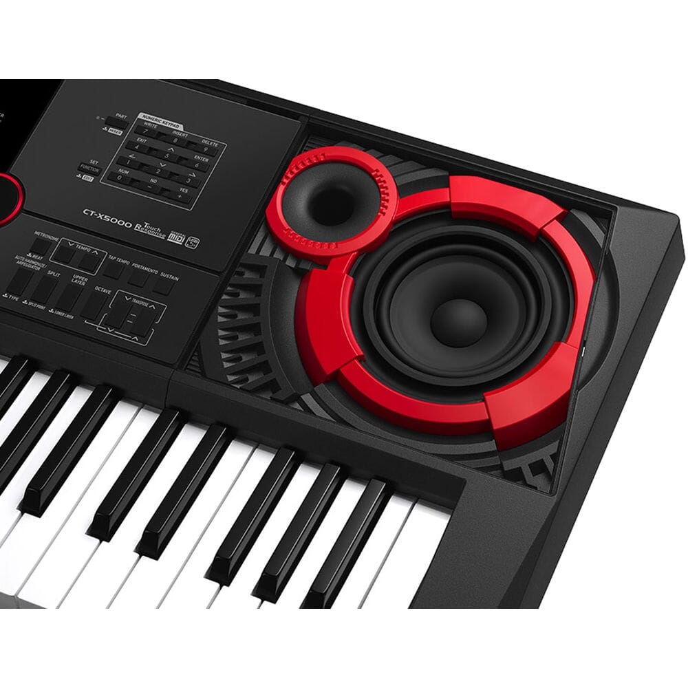 Casio CT-X5000 Teclado Portable con 61 Teclas Sensibles (Incluye Transformador) Teclados Casio 