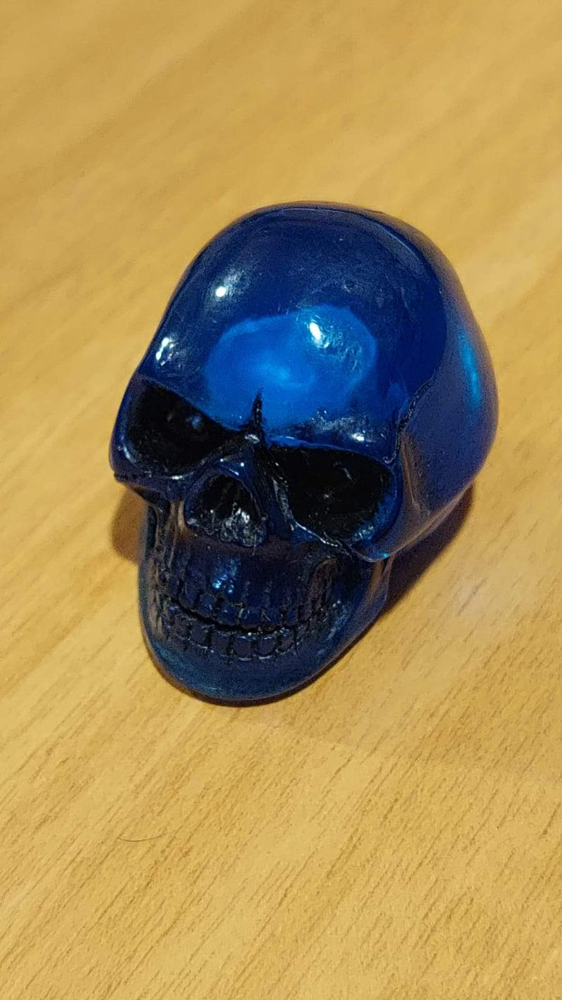 Custom Rock Calavera S Topper para Platillo (Azul) Toppers para Platillos Custom Rock 